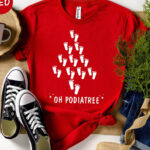 Christmas Oh Podiatree T-Shirt | Funny Holiday Tee Printed in USA – Printeely