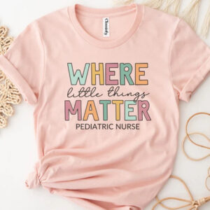 I’m Just Here for the Smiles Pediatric Doctor Shirt – Custom Printed Tee